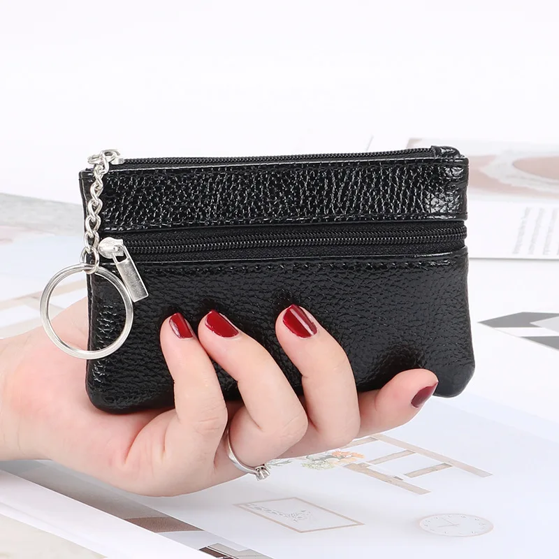 2023 New Women Leather Coin 2025 Purse new Female Wallets Women Zipper Coin Purses Children Storage Pocket Bags Pouch