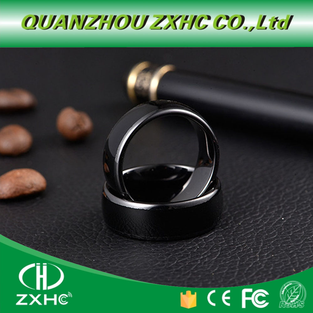 RFID Smart Ring ID or UID chip rewrite 125KHZ or 13.56MHZ RFID Ceramics Smart Finger B Ring Wear for Men or Women