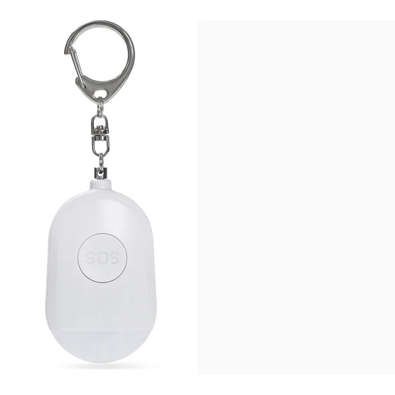 Self Defense Alarm Keychain 130dB for Kid Girl Elderly Personal Safety Scream Loud Emergency Security Protect Alert Rechargeable