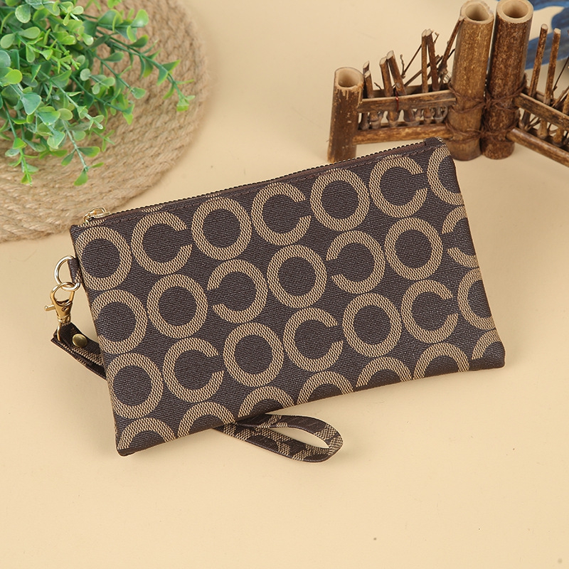 Designer Luxury Bag Women's Wallet Pu Wallets Vintage Cellphone Clutch Multi-functional Purse Large-capacity Envelope Handbag