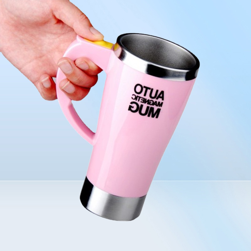 Epacket 450ML Automatic Stirring Magnetic Coffee Mug Stainless Steel Milk Mixing Water Cup Blender Lazy Smart Breakfast Thermal Cu5950874