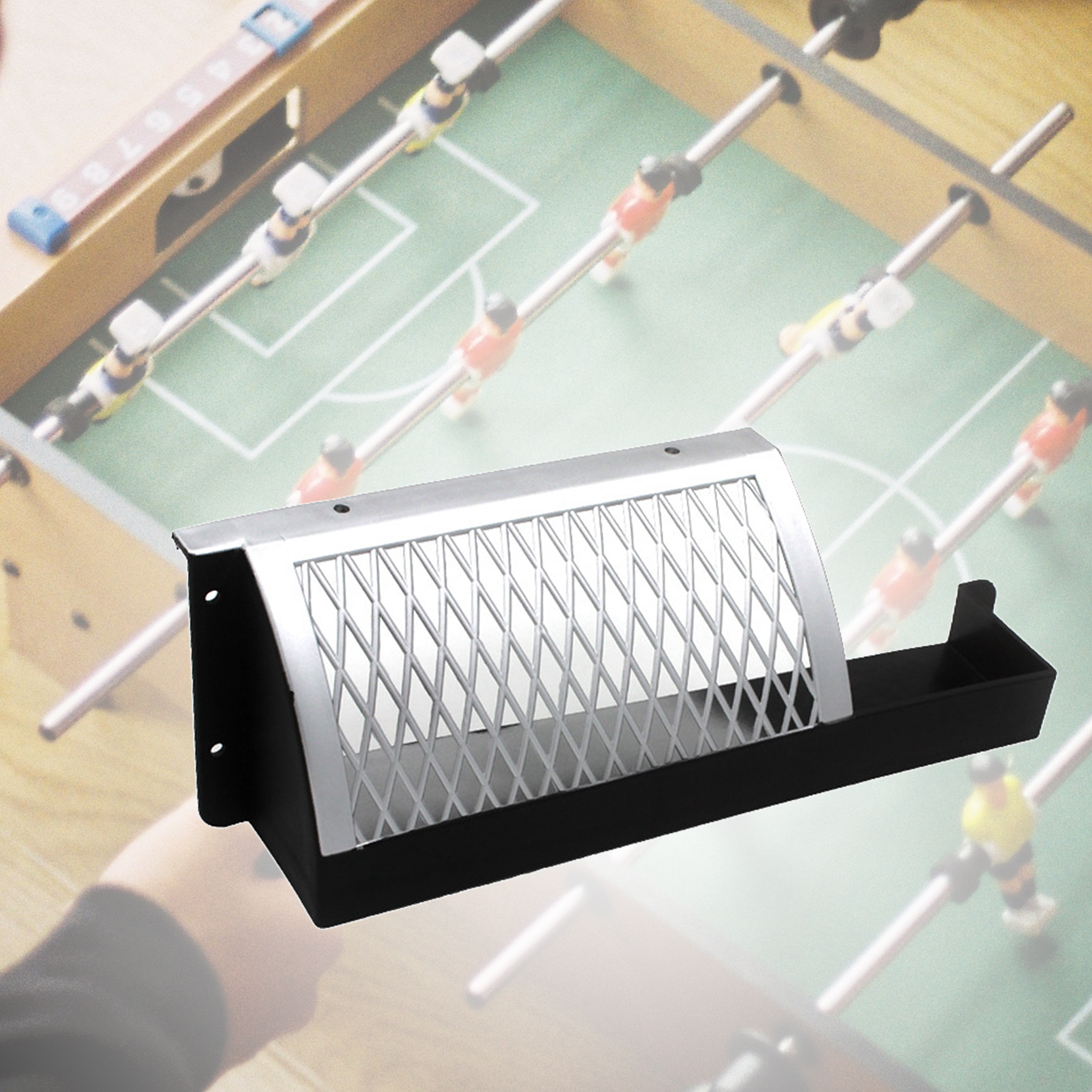 Foosball Table Goal Replacement Football Tabletop Board Game Table Decor Mini Soccer Goal Net for Game Room Party Playing Sports
