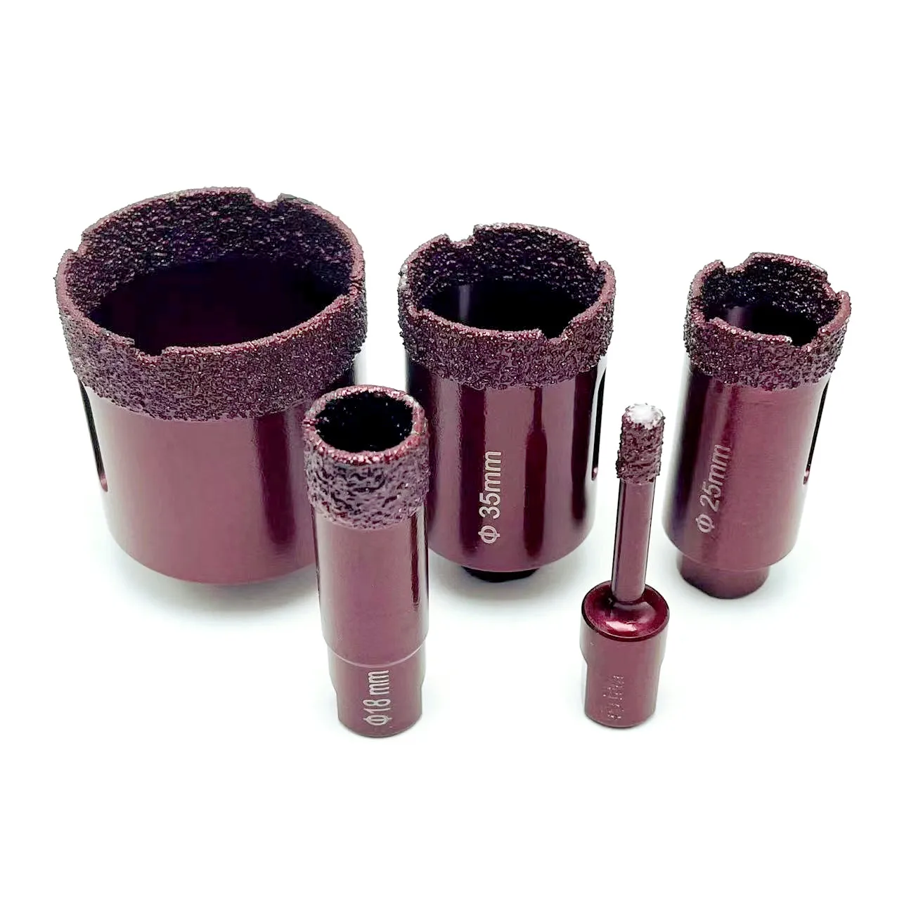 M10 Thread Dry Vacuum Brazed Dia Drilling Core Bit Porcelain Tile Drill Bits 2025 Marble new Stone Masonry Hole Saw For Angle Grinder