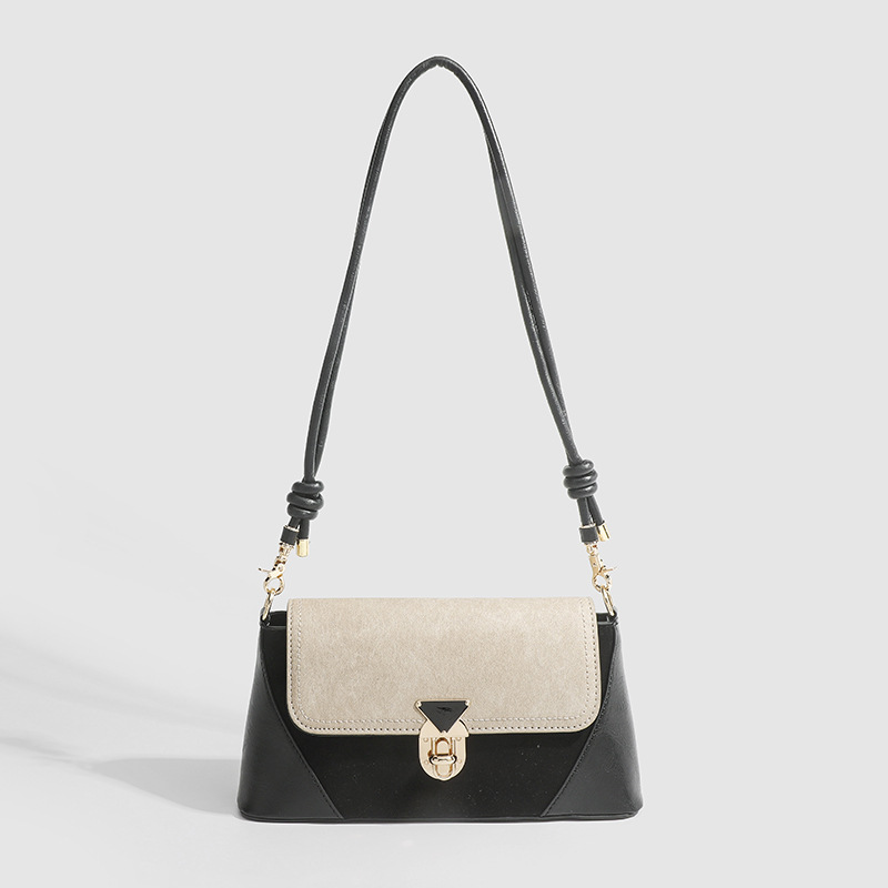 French atmosphere niche package women bag artistic and gentle style underarm bag versatile for commuting one shoulder bag trend