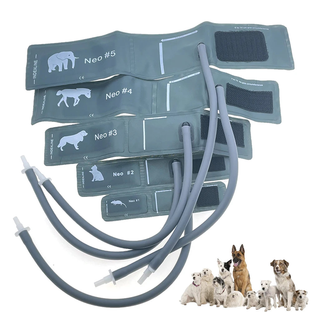 Professtional Pet Blood Pressure Meter Cuffes TPU Repetitive Use Sleeve Belt Animal With Joint Monitor Associated Spare Part