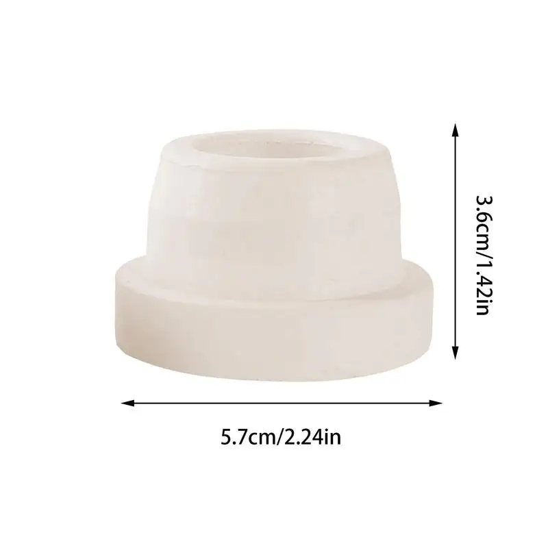 Pool Ladder Rubber End Caps 2pcs Durable Rubber Caps For Pool Ladder Steps Replacement Pool Accessories Fit 1.90in Above Ground