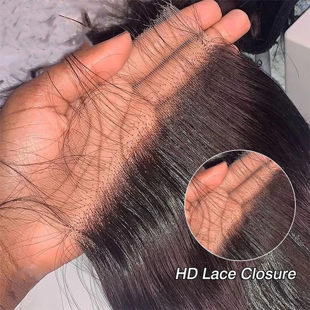 Skinlike Real HD LACE 2025 Closure Only 5x5 new 6x6 7x7 Invisible HD Lace Closure Only Thick Density Skinmelt HD Lace Closure Pre-Plucked