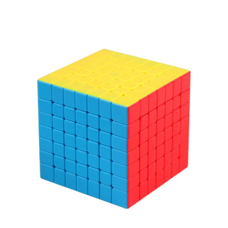 New Little Magic 7x7x7 M Cubing Speed 7x7 Magic Magnetic Cube Puzzle Professional Educational Toys For Kids Cubo Magico
