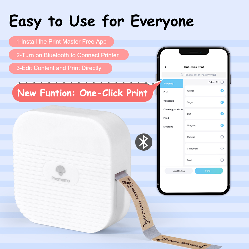 Phomemo Q30 Q31 new Q30S Label printer Label Maker Mini printer 6-15mm 2025 Portable Thermal Printer bluethooth Sticker Labeling hine
