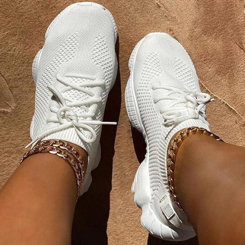 for 2024 Platform Casual Sneakers Designer Brand Women Walking Wedges Chunky Hiking Woman Sports Shoes