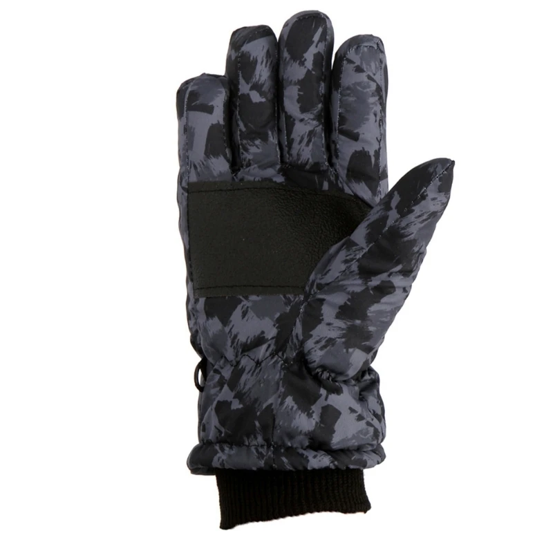 Thermal Children Ski Gloves Waterproof Windproof Winter Outdoor Kids 2025 Sports Gloves for 4-12Y Baby Non-slip new Full Finger Mittens