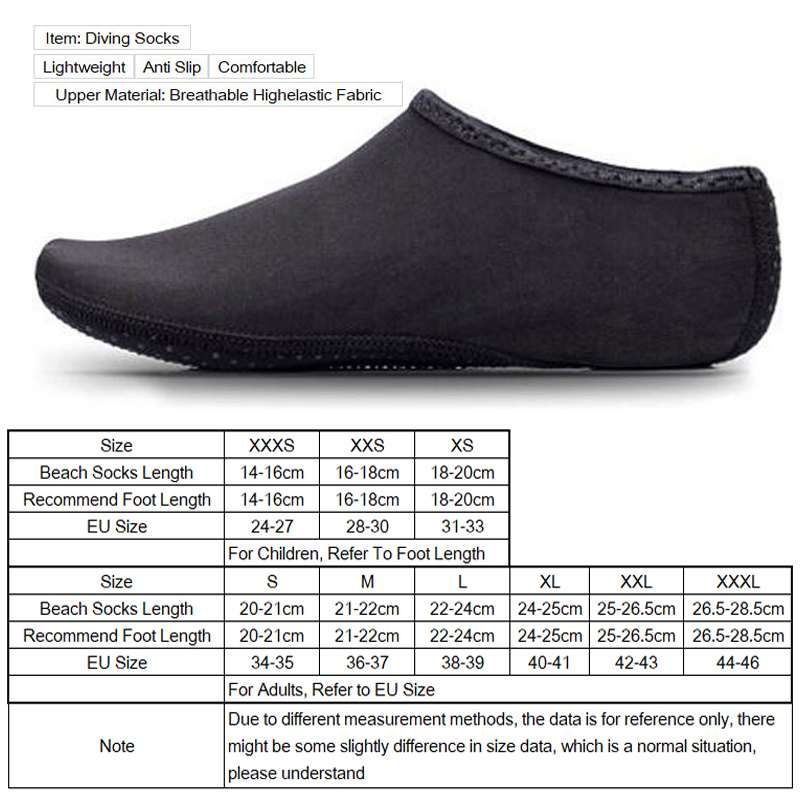 Summer Aqua Shoes Beach Booties Men Women Water Aquatic Sneaker Sea Barefoot Shoes Swimming Diving Slippers For Water Sandals