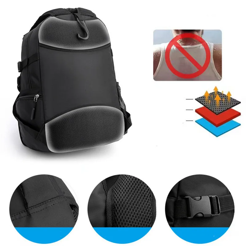 Sports Backpack Basketball Bag Boys School Football Backpack With Shoe Compartment Soccer Ball 2025 Bag new Large Backpack Shoes
