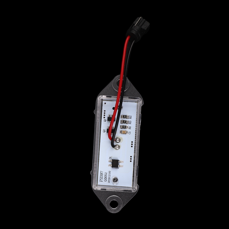 2Pcs Error Free Led Number Plate Bulbs 18Smd White Led License Plate Light Lamp for Mitsubishi Lancer X Evo 2003-2017