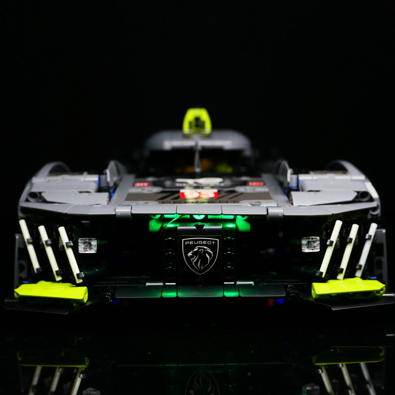 NEW Led Light Set For 42156 Technical Car Peugeoted 9X8 24H Le Mans Hybrid Hypercar Building Blocks Toys Not Include Car