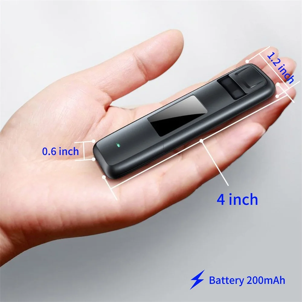 Portable Non-Contact Air Blowing Alcohol Tester Digital Display Screen USB Rechargeable BAC Tester Police Grade High Accuracy