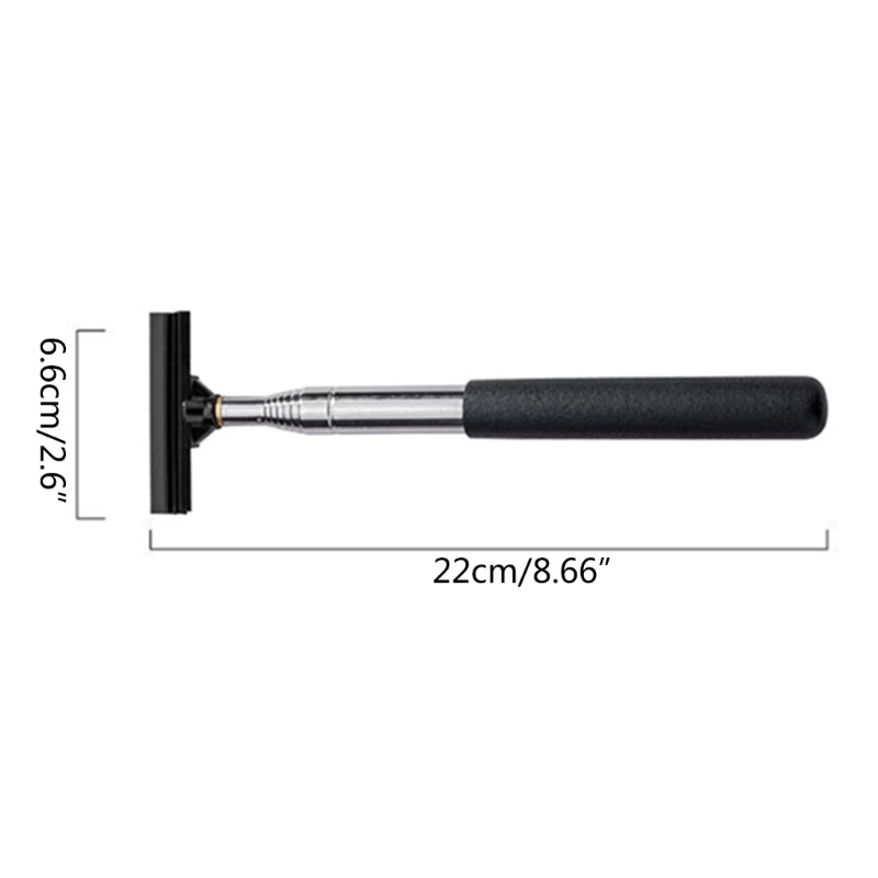 Standard Professional All-Purpose Window Squeegee for Car Side 2025 Mirror Window new Cleaner Telescopic Pole 86cm/33.8''