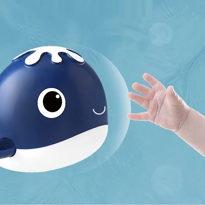 new Baby Toys Whale Baby Bath 2025 Toys for Toddler Floating Wind-up Bathtub Bathroon Water Toys for Boys Girls Age 1 2 3 4 5 6 Years Old