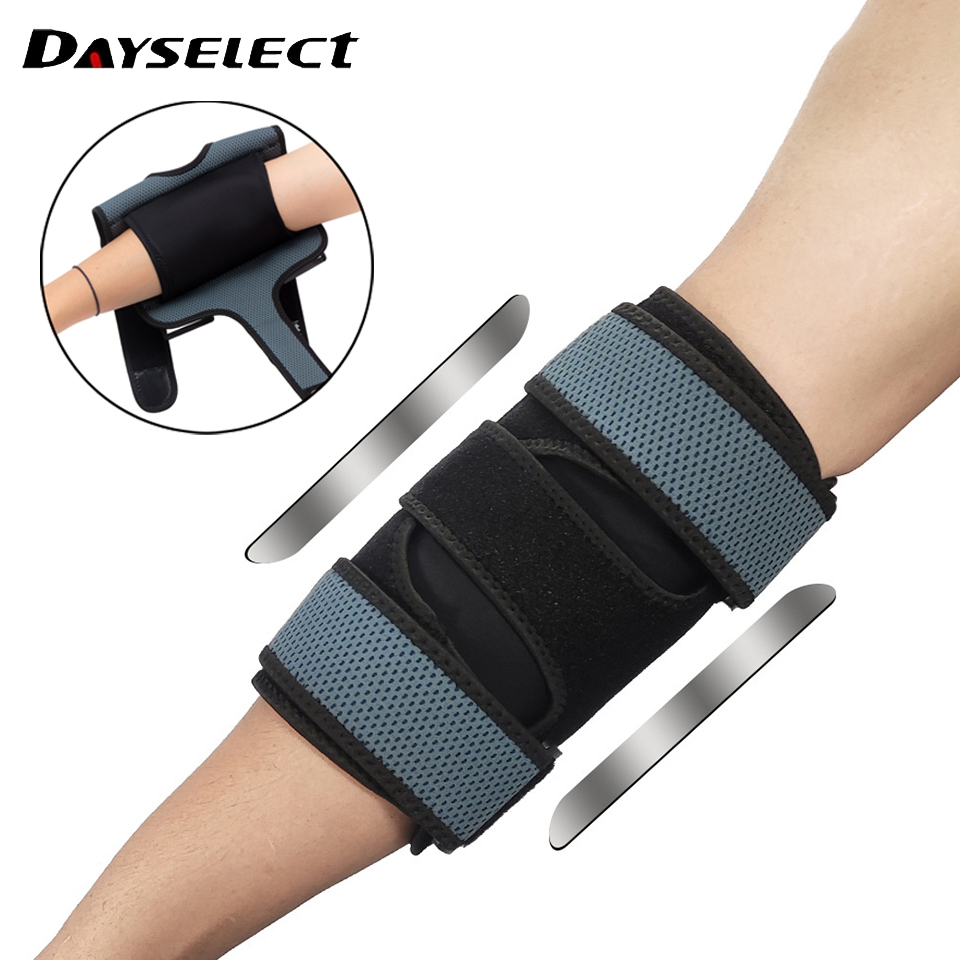 1Pcs Elbow new Brace Night Elbow Sleep Support Stabilizer 2025 With 2 Removable Metal Splints For Cubital Tunnel Syndrome Tendonitis