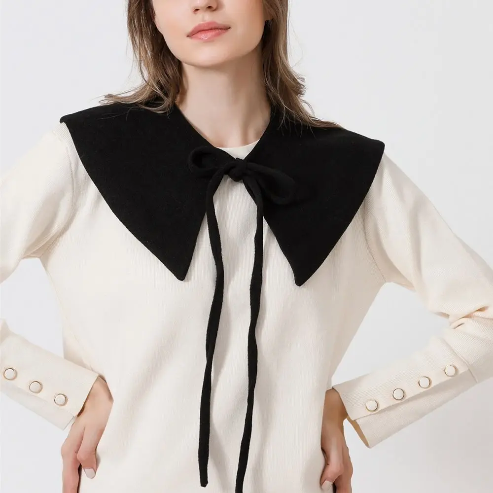 Shirt Fake new Collar Vintage Stand Detachable Shirt Collar Women Blouse Sweater Shirt 2025 Collar False Collar Lapel Top Collars Decor