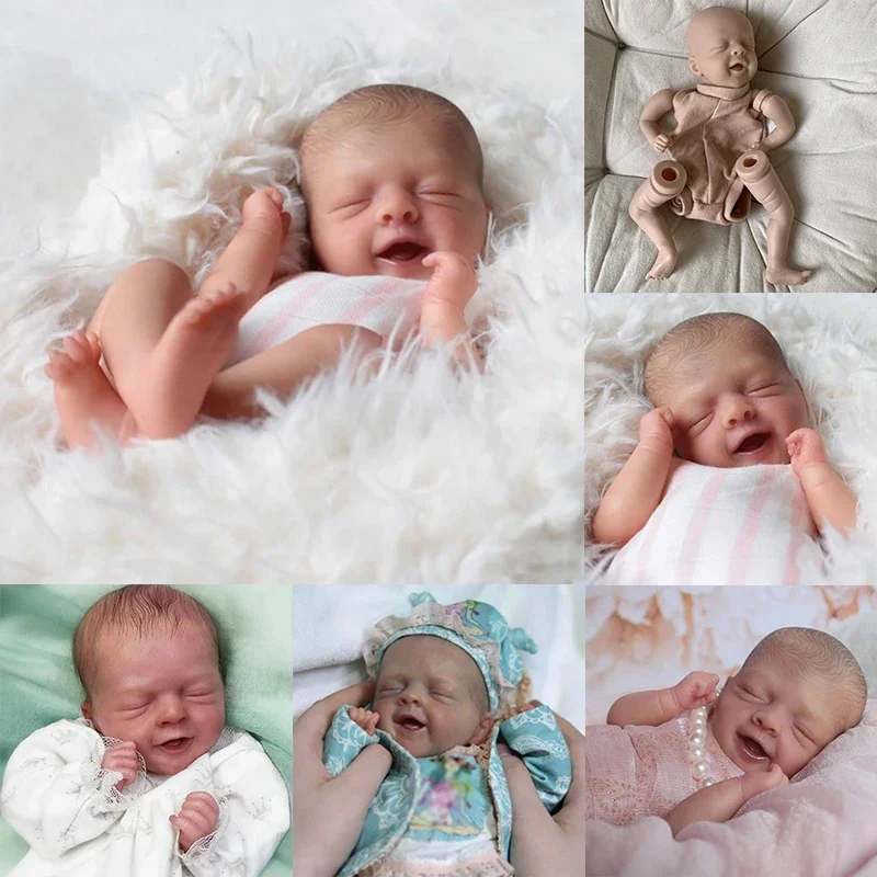 11inch Reborn Doll kit Salia with Signature Unfinished Doll Parts with Body