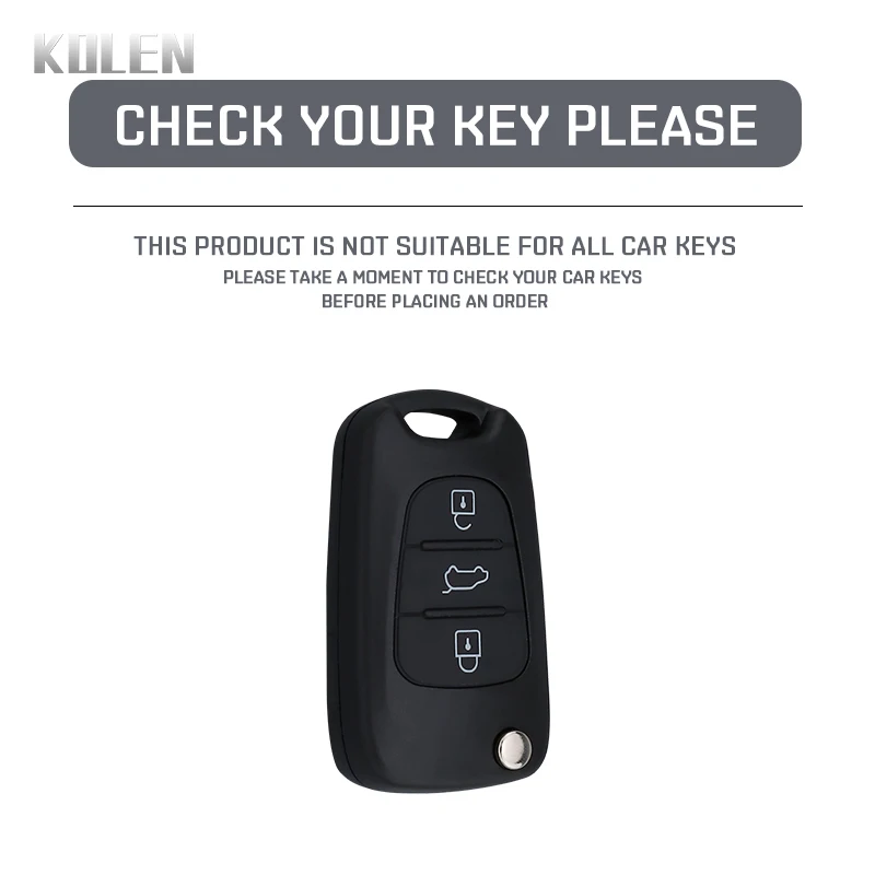 TPU Car Flip Key Case Cover Shell Fob For Hyundai I20 I30 Ix20 Ix35 Elantra Accent For KIA Sportage Rio 3 Soul Optima Ceed K5 K2