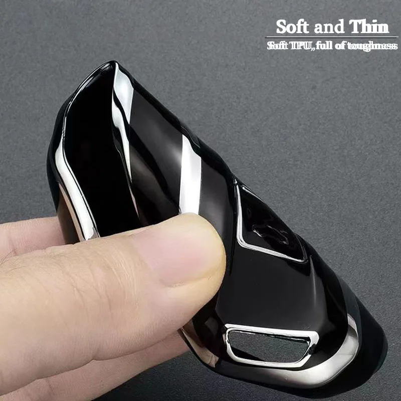 TPU Car Folding Key Case Cover Shell for Nissan X-Trail Qashqai J11 Juke Murano Micra Tiida Maxima Altima Kicks Protector Holder