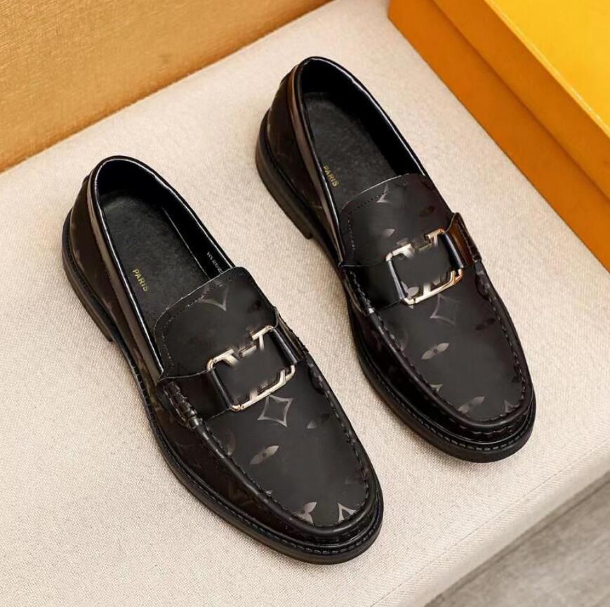 luxury Leather Shoes Men Breathable Business Formal Brand Dress Shoes Male Office Wedding Flats Footwear British Style