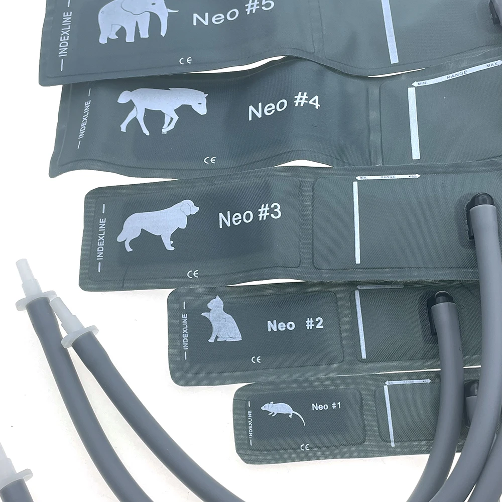 Professtional Pet Blood Pressure Meter Cuffes TPU Repetitive Use Sleeve Belt Animal With Joint Monitor Associated Spare Part