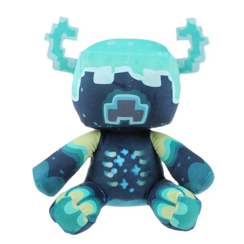 25cm My World Kawaii Plush Toy 2025 Warden Doll Crystal Super Soft Anime Plushie Creeper Toys for new Children Kids Christmas Gift