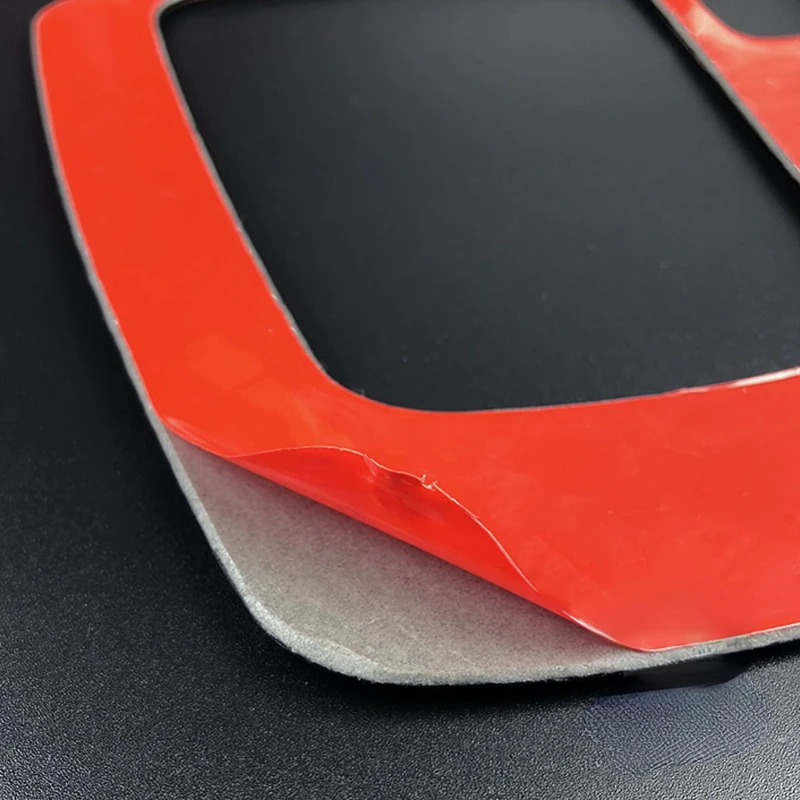 Car Interior Gear Shift Panel Decal Decorative new Cover Trim for 3 Series 2025 E90 E92 2005-2008 2010 2011 2012 Accessories Black