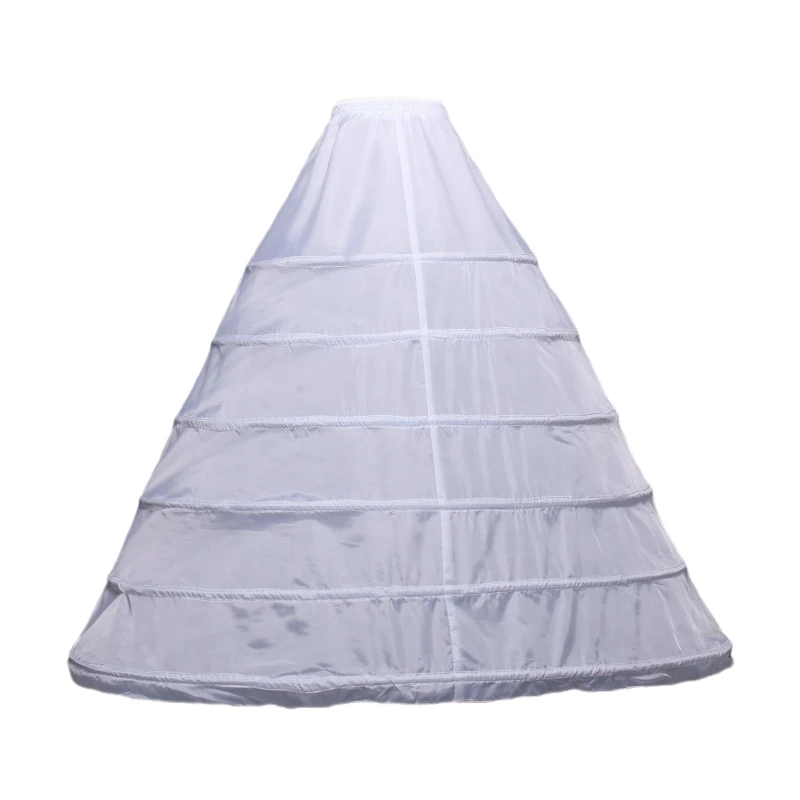 Women Crinoline Petticoat White Hoop Skirt Floor / Knee Length Ball 2025 Gown Slip Girls new Underskirt for Wedding Bridal Dress