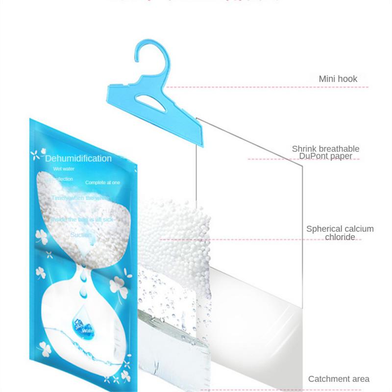 Hanging Closet Moisture-absorbing Drying Agent Closet Cabinet Wardrobe Dehumidifier Anti-mold Hygroscopic Desiccant Bags