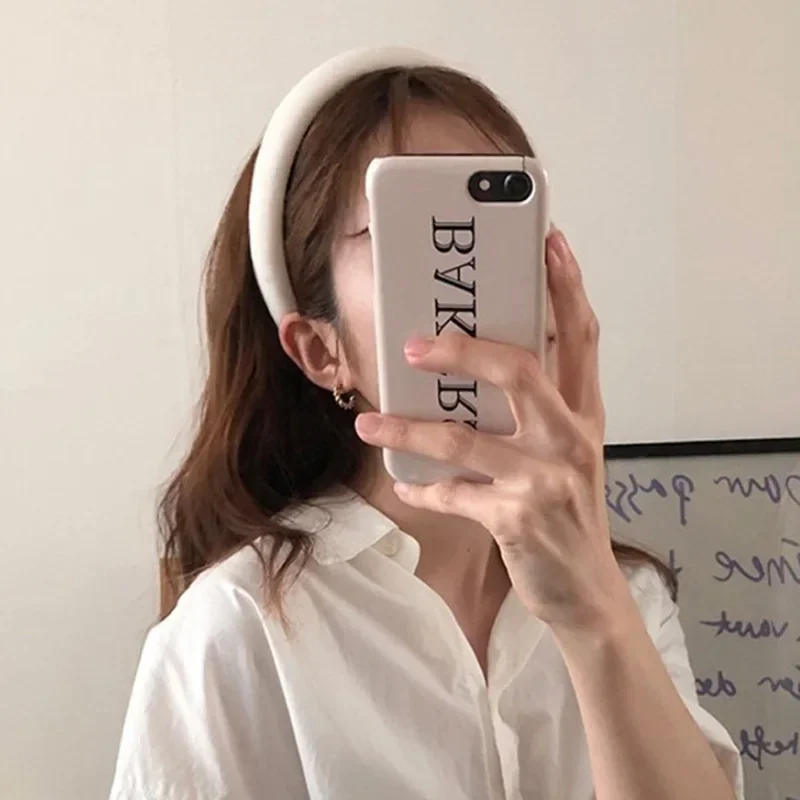 New Candy Color Wide Hair Bands for Women new Girls 2025 Turban Hair Holder Thicken Hoop Korean Summer Hair Accessories