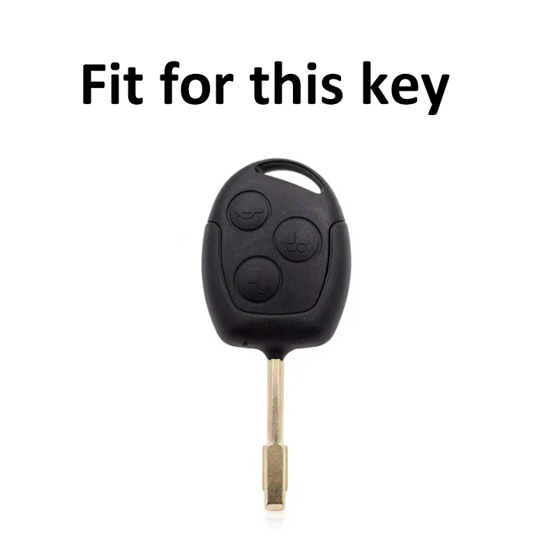 For Ford Mondeo Fiesta Focus C-Max KA GALAXY Car Styling TPU Car Key Case Cover Protector Remote Shell Fob Holder Keychain