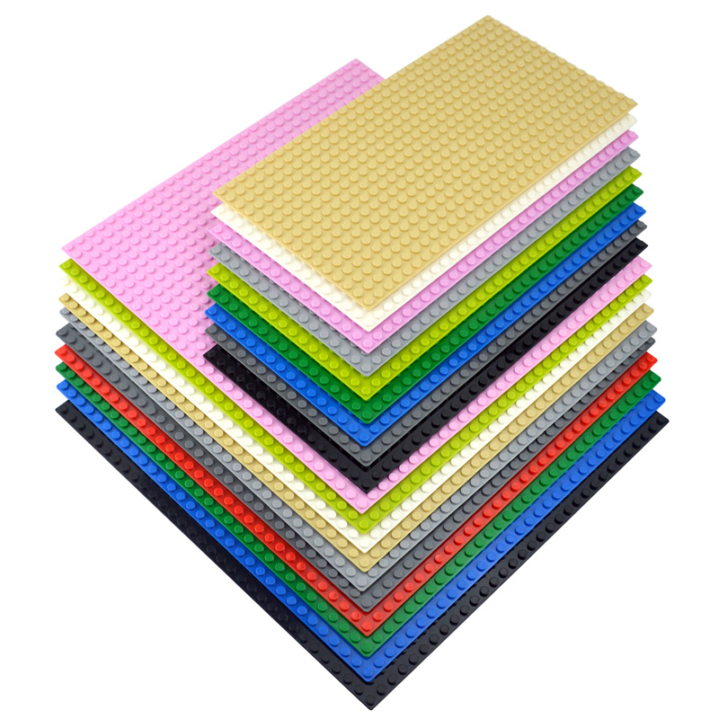 32x32 32x16 Dots Classic 3pcs Base Plates Blocks Small Size new DIY Bricks Baseplates 2025 ABS Plastic Assembly Plate Blocks For Children