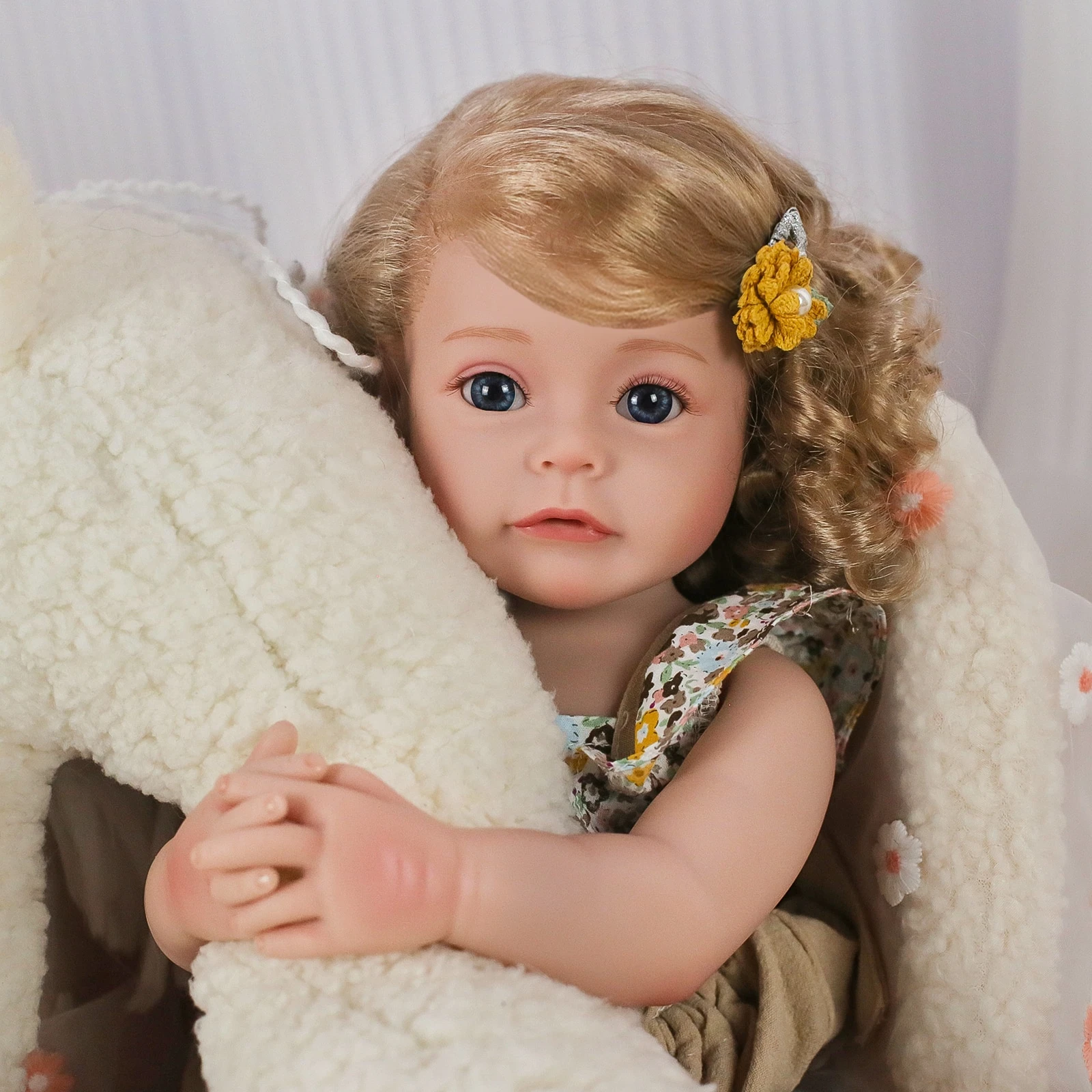 ForestBear 20-inch 50cm Realistic Reborn Baby Dolls - Lifelike Soft Vinyl Body Newborn Doll, Real Life Baby Dolls for Kids 3+