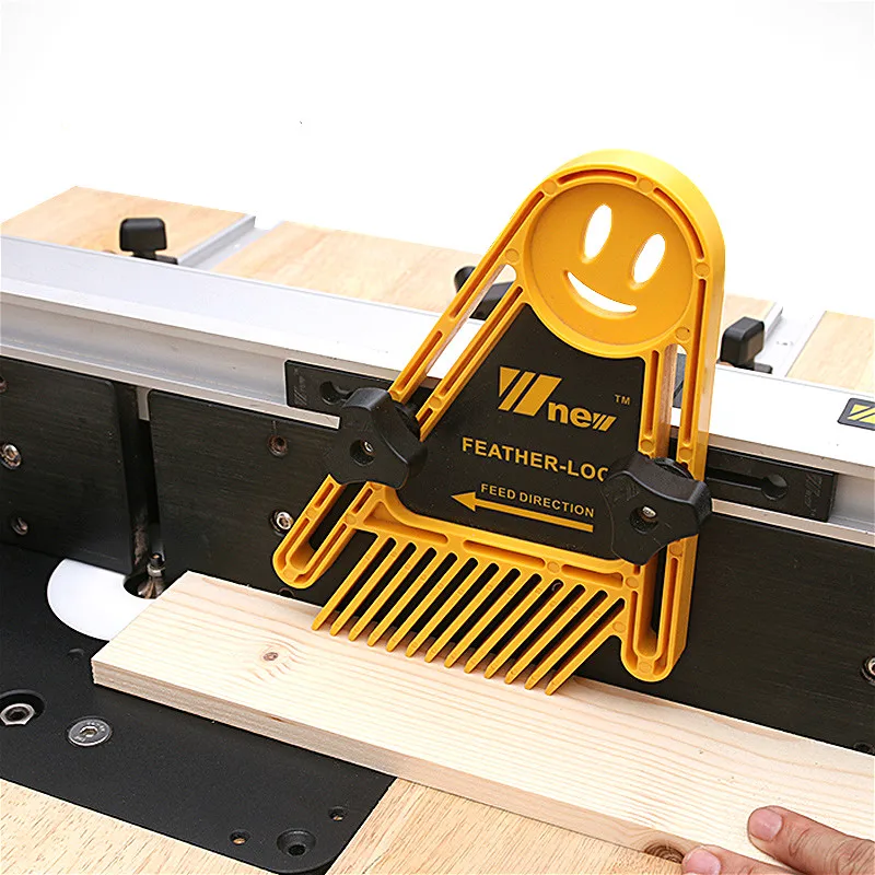 Multi-purpose Feather Loc Board Double Featherboards Miter Gauge Slot Woodworking Tools for Engraving Machine Circular Saw Table