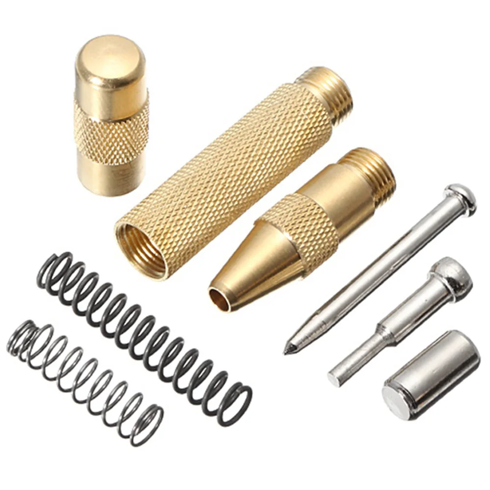 STONEGO 130mm Automatic Center Punch Drill Bit Spring Loaded for Marking Starting Hole Center Pin Punch Drill Bit