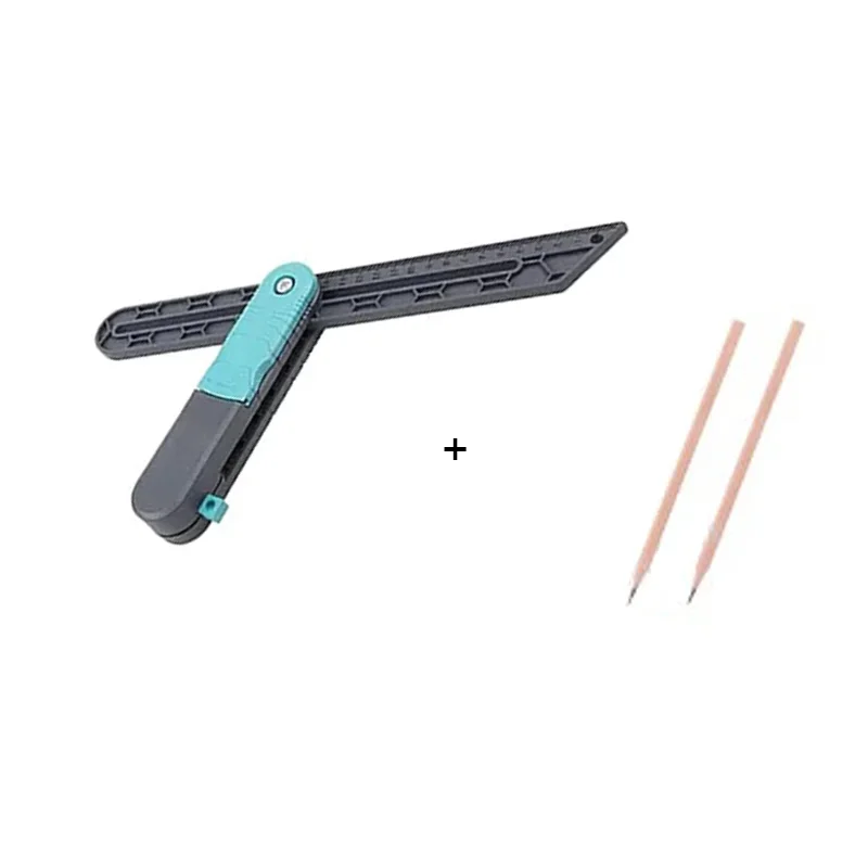 2-in-1 2025 Mitre Measuring new Cutting Tool Bevel Gauge Mitre Box Measure Bevels and Miter Sawing Angle Cutting Tool for Baseboards