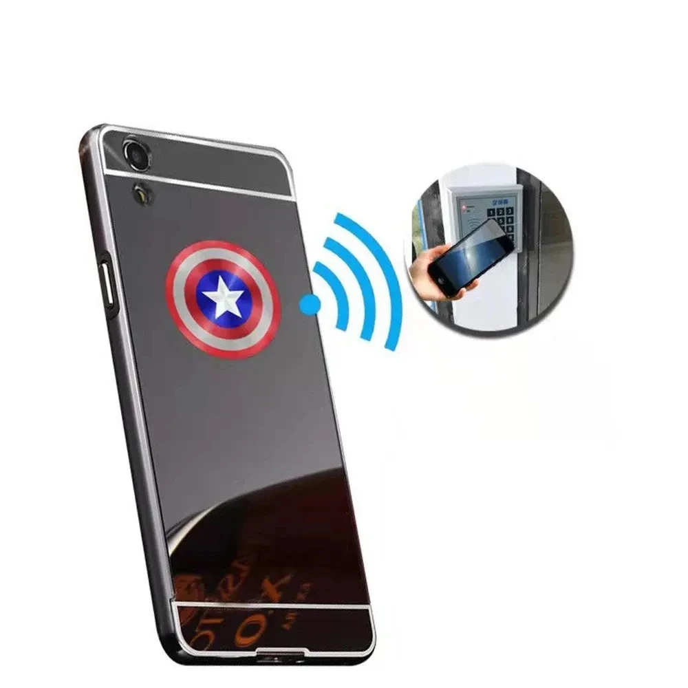 2Pcs NFC Dual Chip 13.56Mhz CUID 1K S50 Copier Clone Tag 125Khz T5577 Smart Changeable Phone Sticker Duplicator Token Key Card
