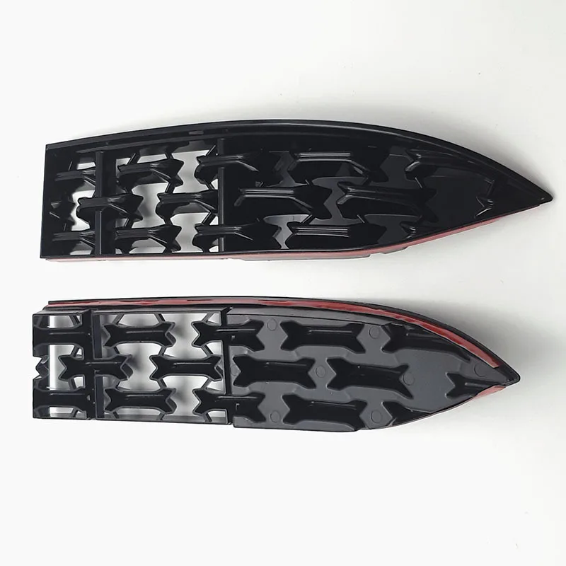 Car Front Lower Bumper Grill Grille Moulding Cover For Mazda CX5 CX-5 2022 Front Bottom Middle Net Decoration