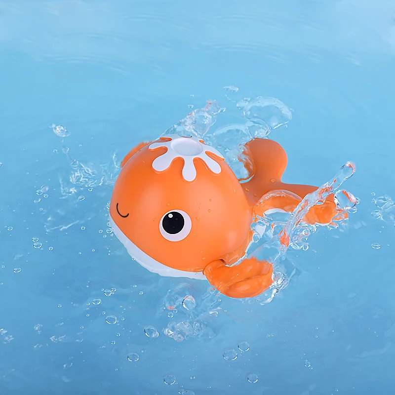 new Baby Toys Whale Baby Bath 2025 Toys for Toddler Floating Wind-up Bathtub Bathroon Water Toys for Boys Girls Age 1 2 3 4 5 6 Years Old