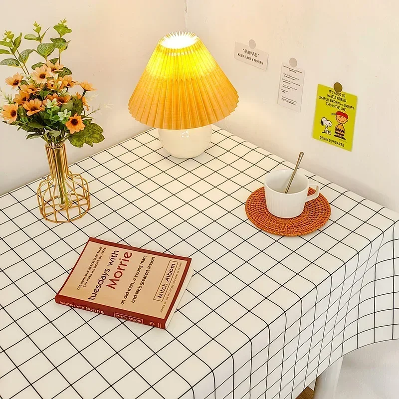 Desk Bedside Cabinet Coffee Table Cover Velvet Table Cloth Toalha De Mesa Para Festa Korean Room Decor TRJX01