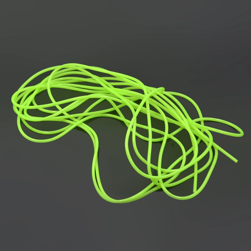 MNFT 5M Fishing Night Luminous Tube Green Soft Silicone Fishing Sleeves Fishing Rig Hook Line Glow Pipe Light fishing Tackle