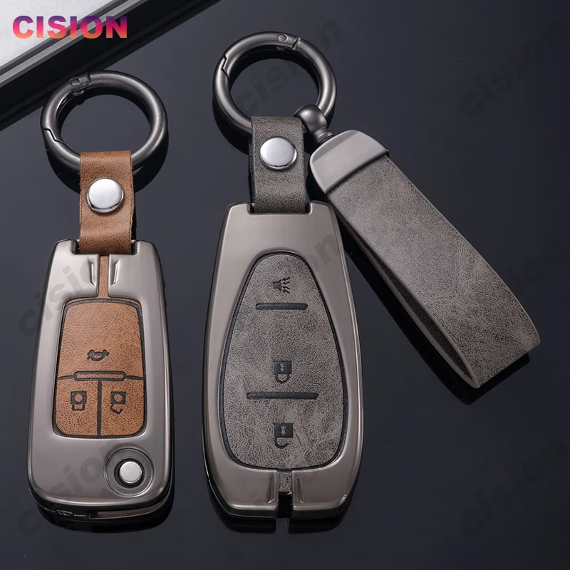 Car Key Fob Cover Case Shell For Chevrolet Cruze Malibu Camaro Tracker Trax Trailblazer Aveo Sonic Spark Remote Holder Keychain