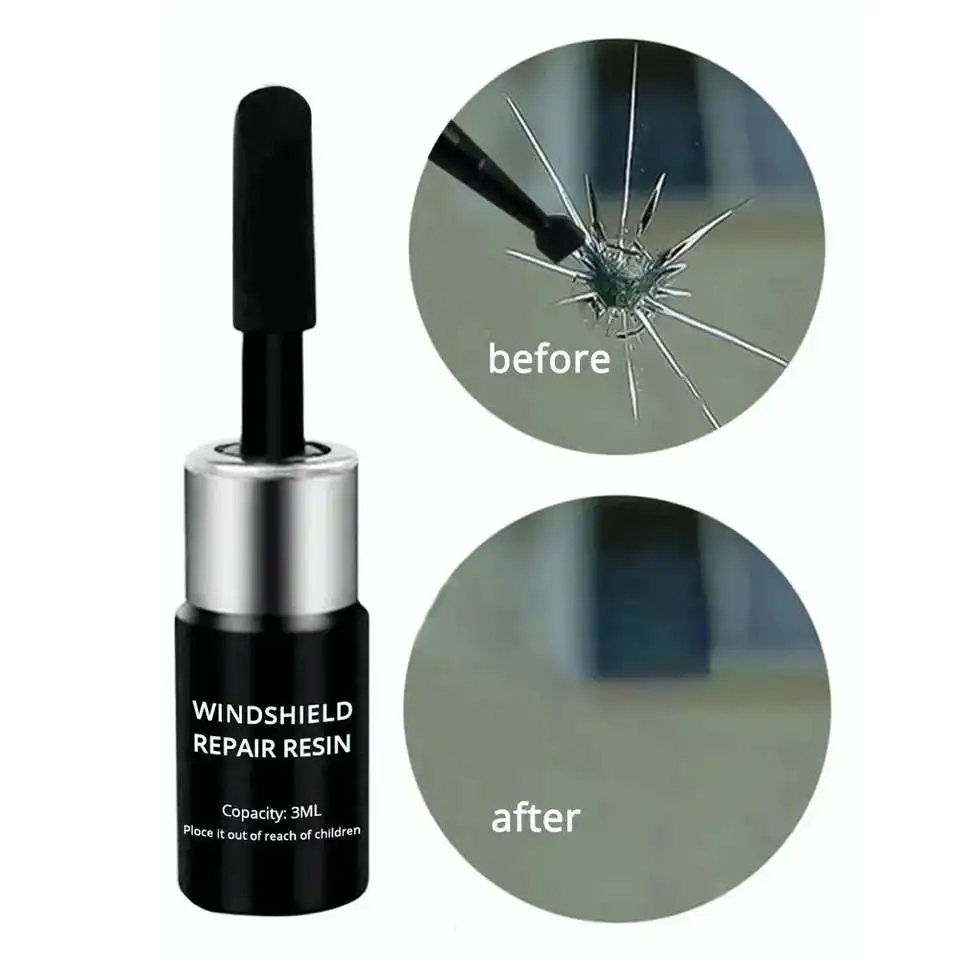 1/4pcs Car Glass Repair Kit Tool Scratch Repairing Tools Car Window Windscreen Repair fluid Chips Cracks Scratch Repair Restore
