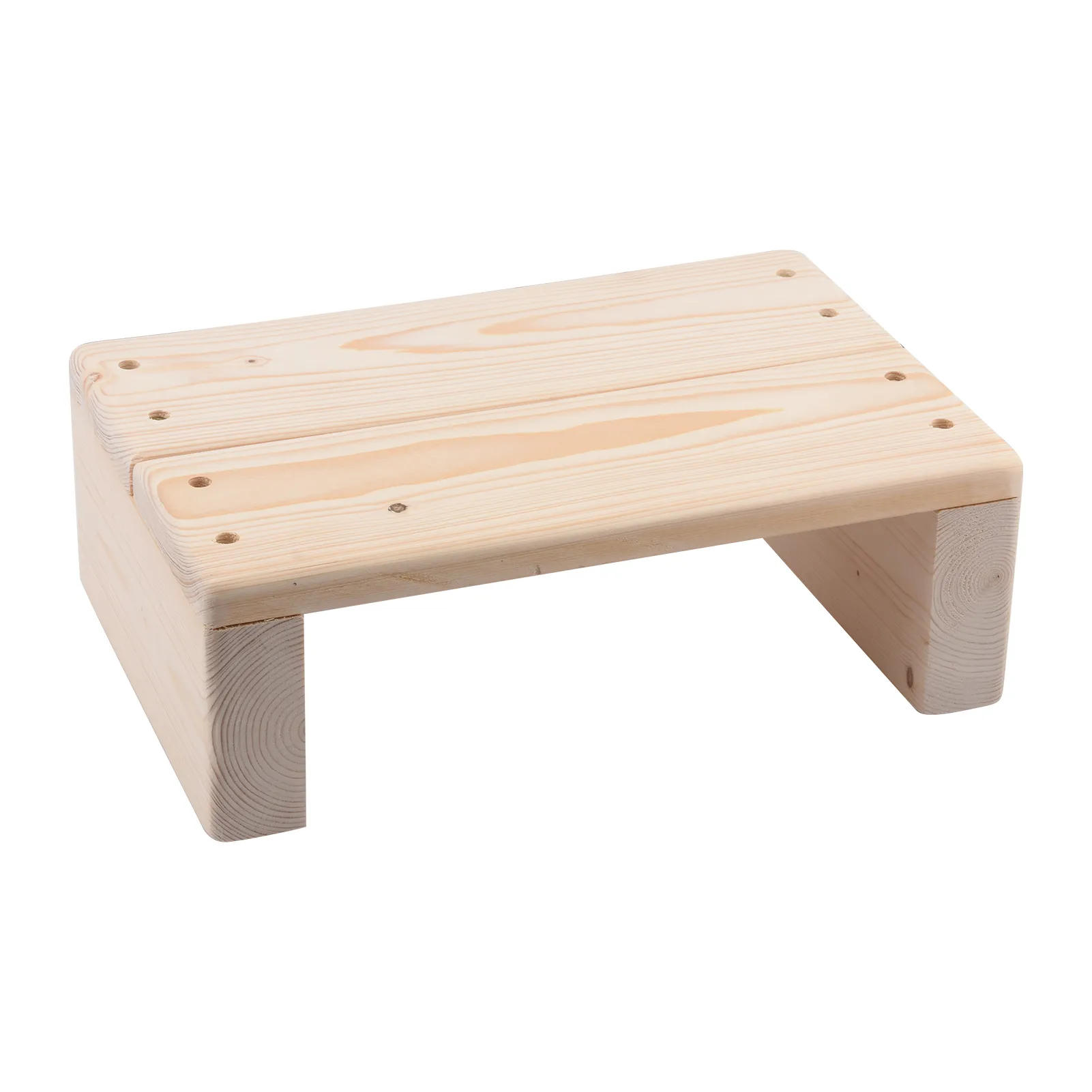 new Foot Rest Bedroom Non-Slip Living Room Multifunctional 2025 Small Solid Wood Footstool Step Change Shoe Simple Stable Home Children
