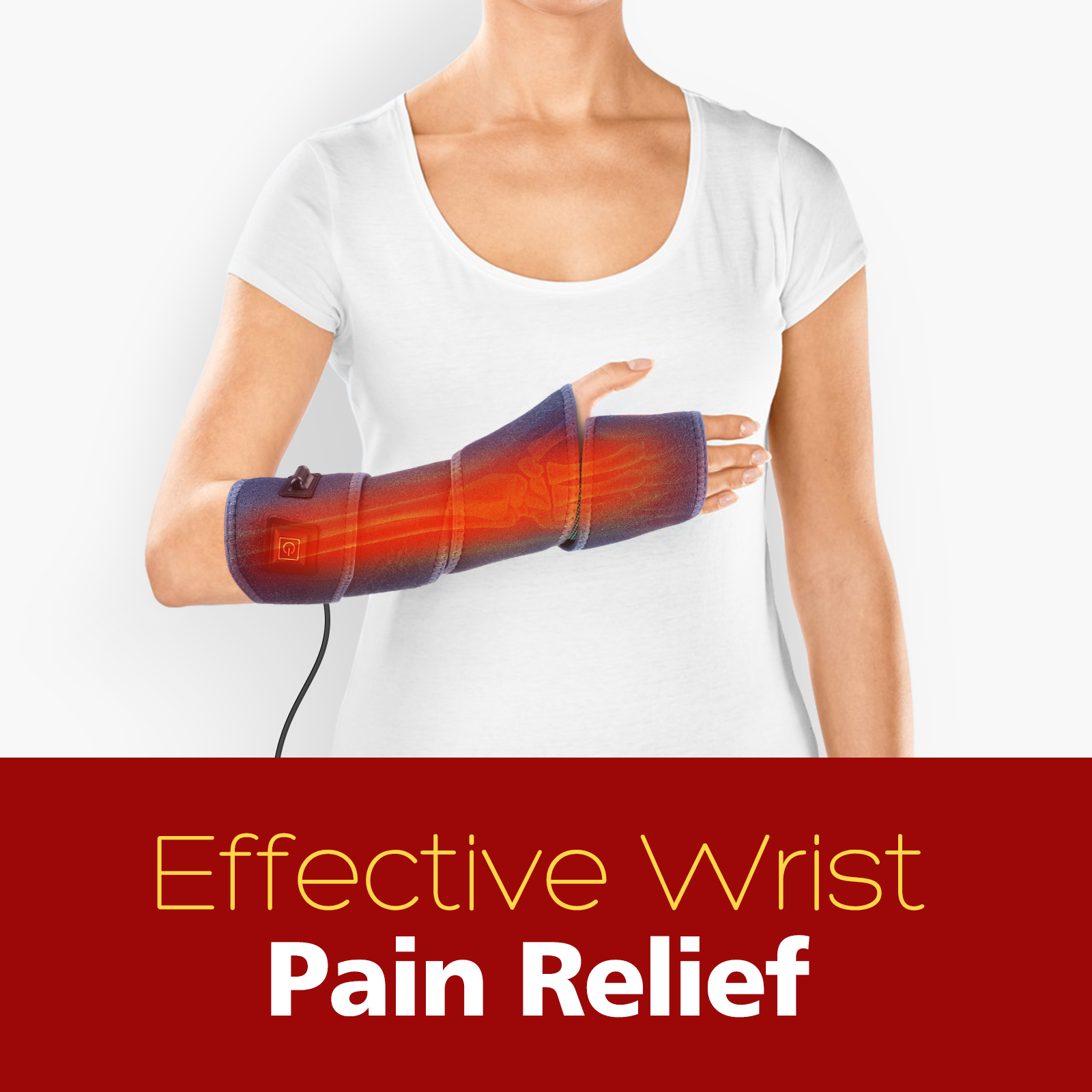 Electric Heating Pads Heat Therapy Wrap Straps for Wrist Arm Ankle Elbow Leg Knee Fatigue Relief Brace Support 31ad4
