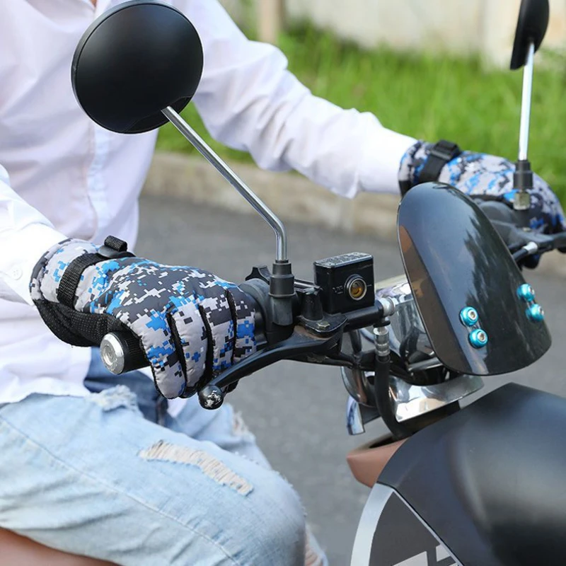 Men Skiing Gloves new Waterproof 2025 Winter Warm Hands Gloves Snowboard Thermal Motorcycle Riding cycling sports thicken Snow Gloves